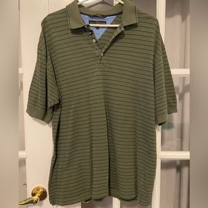 Tommy Hilfiger green polo shirt
